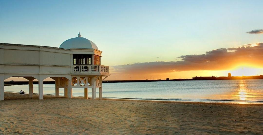 شقة Atico Cadiz Al Lado Playa La Caleta المظهر الخارجي الصورة